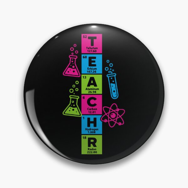 Item preview, Science Chemistry Teacher Periodic Table Neon Graphic designed and sold by Imaginationbeyond.