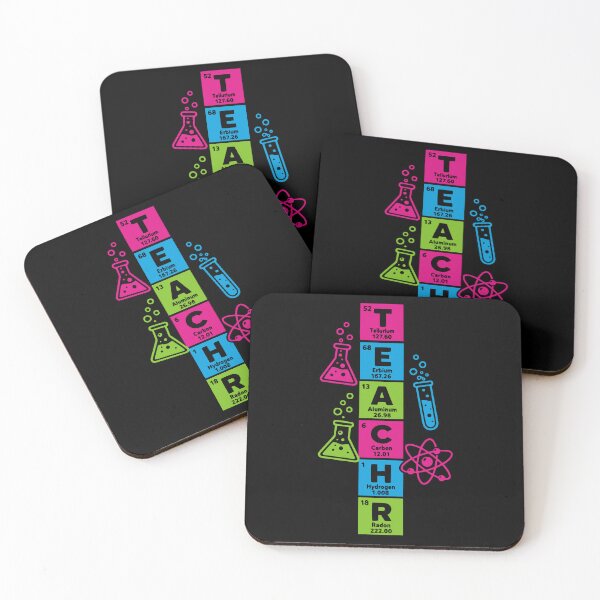 Item preview, Science Chemistry Teacher Periodic Table Neon Graphic designed and sold by Imaginationbeyond.