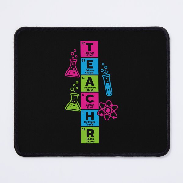 Item preview, Science Chemistry Teacher Periodic Table Neon Graphic designed and sold by Imaginationbeyond.