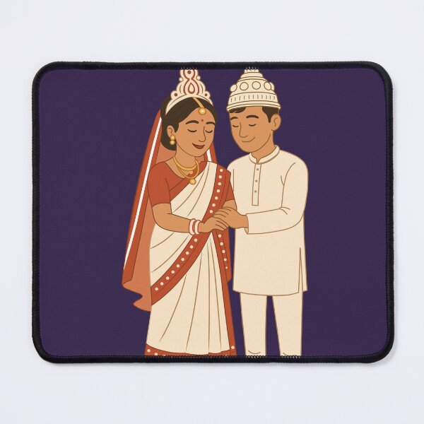Artikelvorschau, Bia Hocche Bengali Lustiger Hochzeitsaufkleber PNG entworfen und verkauft von SouravDesigns.