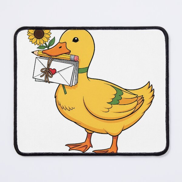 Item preview, Cozy Correspondence Duck designed and sold by pumsquare.
