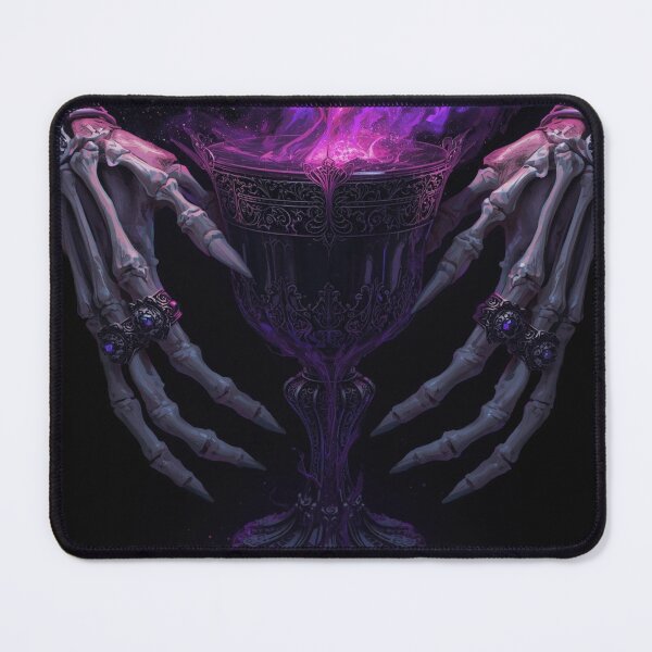 Item preview, Chalice of the Void | Gothic Skeleton Hands & Cosmic Nebula Potion designed and sold by kabucino.