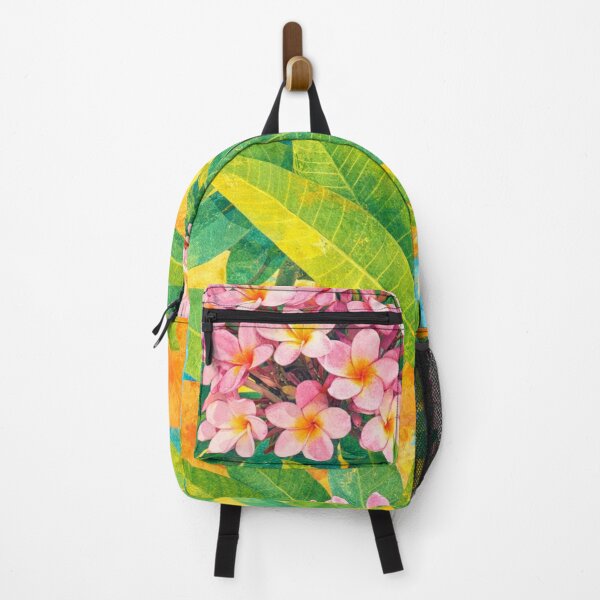 Item preview, Plumeria Flowers in Bloom, Papercut Mixed Media Digital Collage designed and sold by SWSandraWechner.