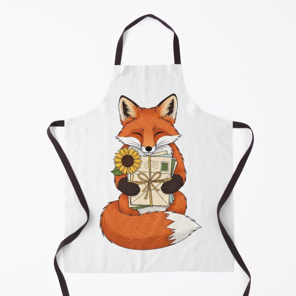 Item preview, Sunflower Correspondence Fox designed and sold by pumsquare.