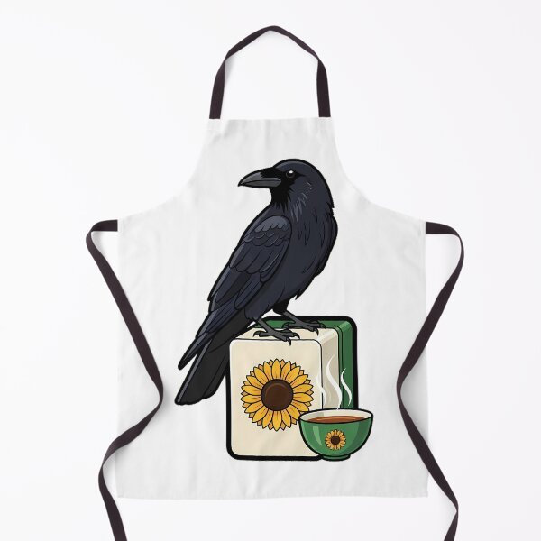 Item preview, Mahjong Tea Night Crow designed and sold by pumsquare.