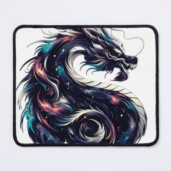 Item preview, Cosmic Galaxy Dragon | Mystical Nebula Spirit Art designed and sold by Radhamadhaba Pattachitra Vibes”.
