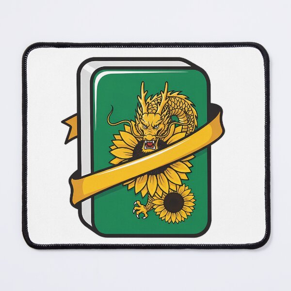 Item preview, Sunflower Dragon Tile designed and sold by pumsquare.