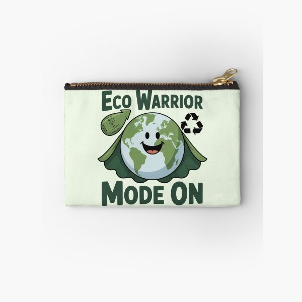 Item preview, Eco Warrior Mode ON | Cute Earth Superhero Eco Design designed and sold by Shanker-studio.