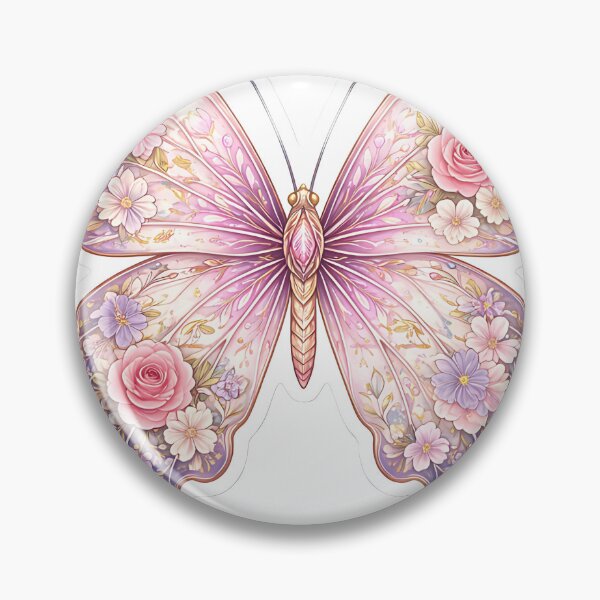Item preview, Blossom Wings Elegance sticker designed and sold by Jaideep Walia.