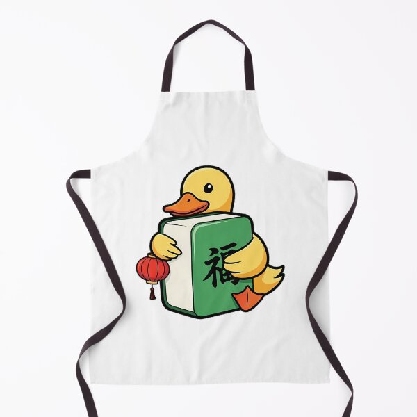 Item preview, Lucky Lantern Mahjong Duck designed and sold by pumsquare.
