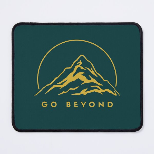 Item preview, Go Beyond Gold Mountain Minimalist Adventure Design designed and sold by Slow Vibes Designs.