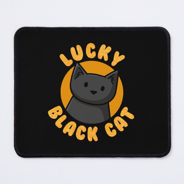 Item preview, Lucky Black Cat designed and sold by doodlecats.