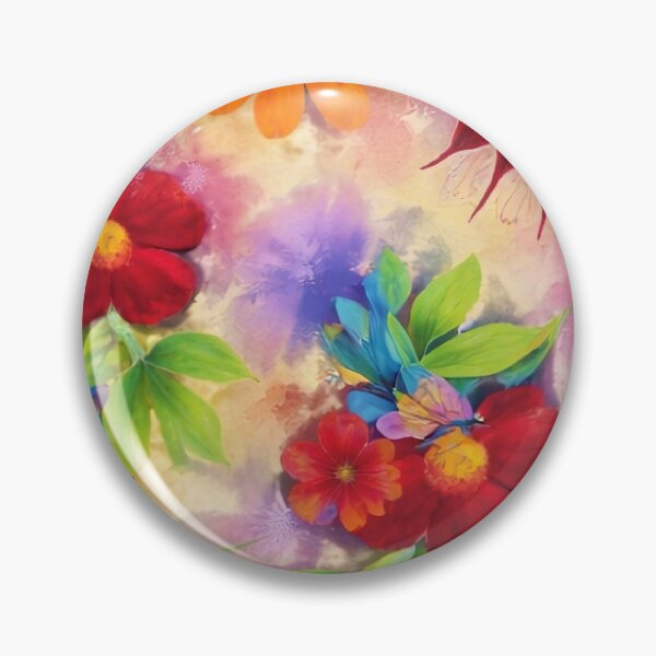Item preview, Dance of colors in the flower garden designed and sold by Design-Arte.