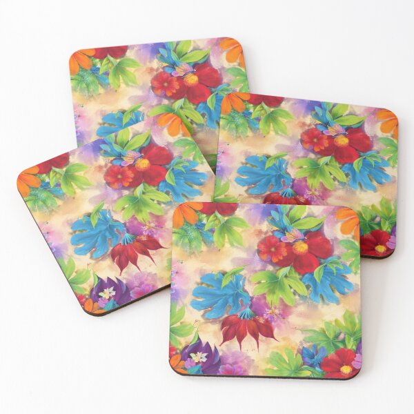 Item preview, Dance of colors in the flower garden designed and sold by Design-Arte.
