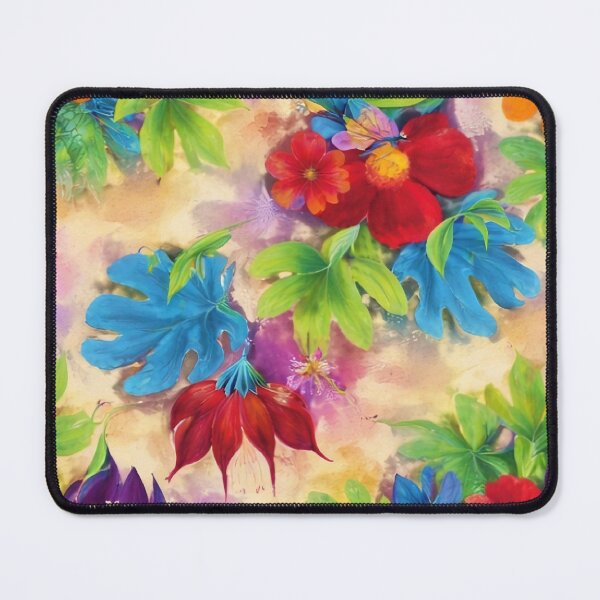 Item preview, Dance of colors in the flower garden designed and sold by Design-Arte.