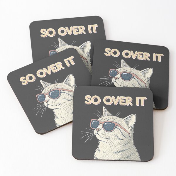 Item preview, So Over It Cat – Done With Everything Energy designed and sold by Artiviose.