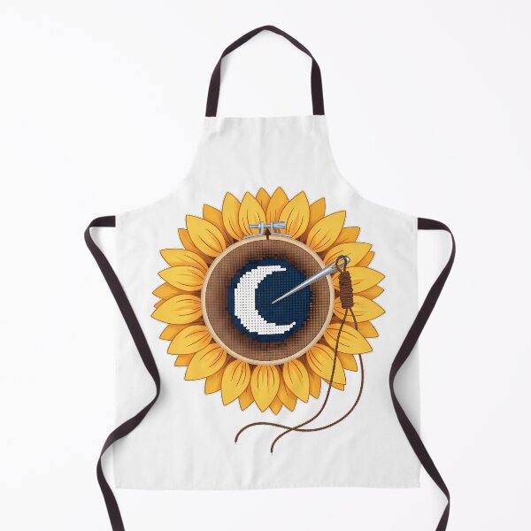 Item preview, Needlepoint Sunflower Night designed and sold by pumsquare.