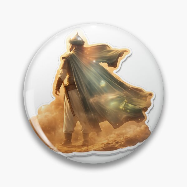 Item preview, The Brave Warrior in the Golden Sand designed and sold by Farheen786.