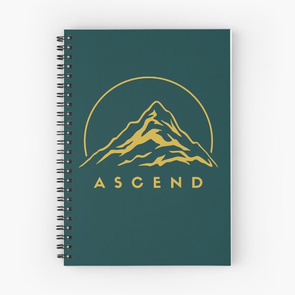 Item preview, Ascend Gold Mountain Minimalist Adventure Design designed and sold by Slow Vibes Designs.