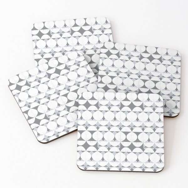 Item preview, Grey and white tiles designed and sold by AxRiiseDesign.