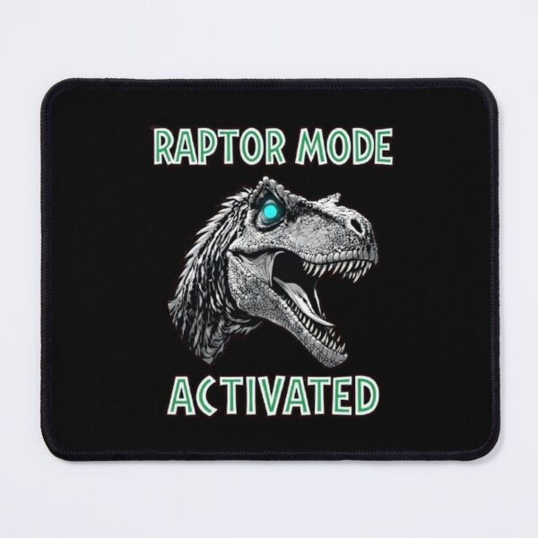 Item preview, Raptor Mode Activated Velociraptor Dinosaur Graphic designed and sold by Syrupulse.
