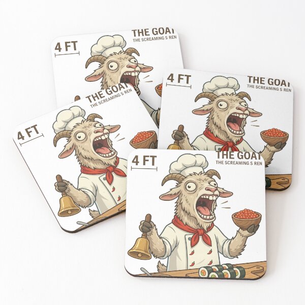 Item preview, Gary the Screaming Goat designed and sold by Psych0Rabb1t.