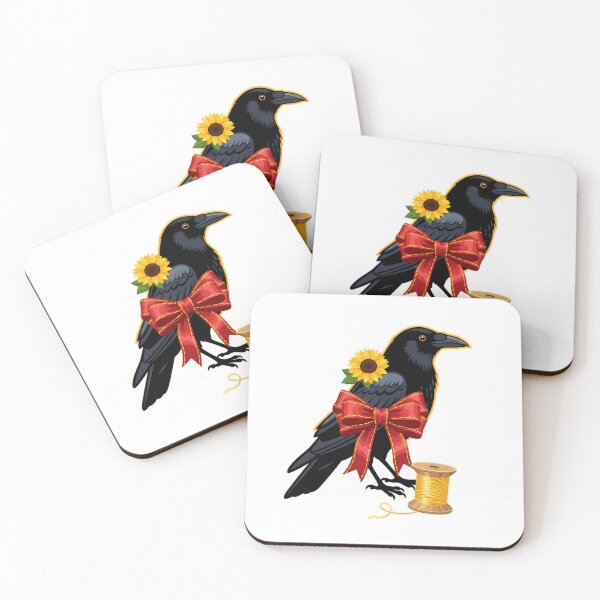 Item preview, Stitched Ribbon Crow designed and sold by pumsquare.