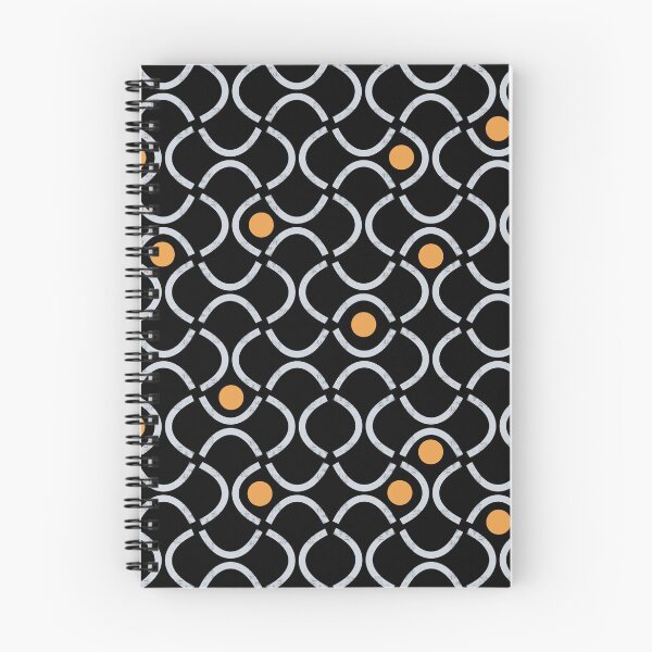 Item preview, Patrón de azulejos sobre fondo negro designed and sold by AxRiiseDesign.