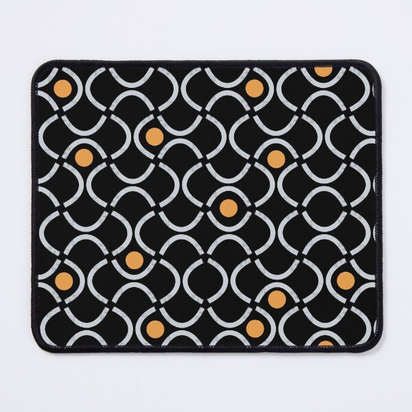 Item preview, Tile pattern on black background designed and sold by AxRiiseDesign.