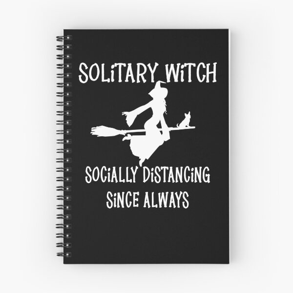 Item preview, Solitary Witch Chihuahua Socially Distancing Since Always Cheeky Witch® designed and sold by cheekywitch.