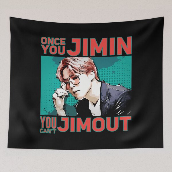 Item preview, Once You Jimin You Can'T Jimout. designed and sold by jassem mhadhbi.