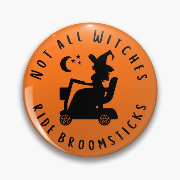 Item preview, Not all Witches Ride Broomsticks Mobility Scooter Cheeky Witch®  designed and sold by cheekywitch.