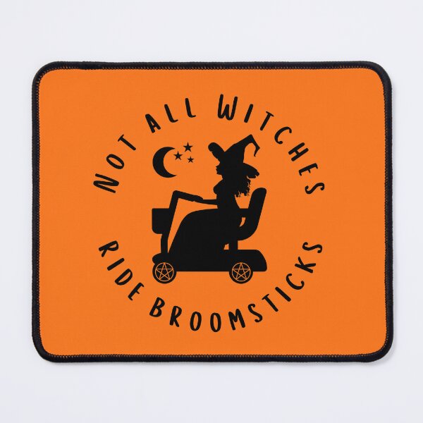 Item preview, Not all Witches Ride Broomsticks Mobility Scooter Cheeky Witch®  designed and sold by cheekywitch.