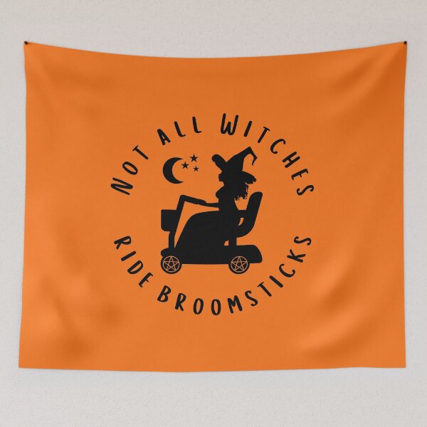 Item preview, Not all Witches Ride Broomsticks Mobility Scooter Cheeky Witch®  designed and sold by cheekywitch.
