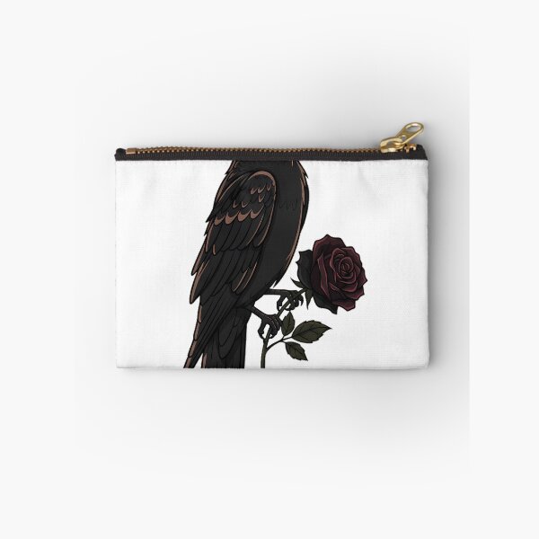 Item preview, Raven with Black Rose designed and sold by IllumeInk.