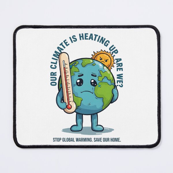 Item preview, Our Climate Is Heating Up Stop Warming designed and sold by Nuvoro Eco Awareness.