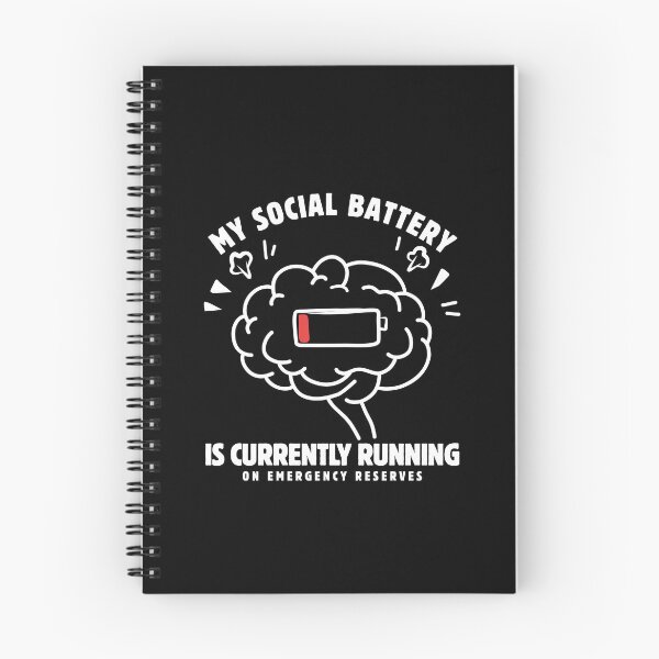 Item preview, My social battery is currently running on emergency  designed and sold by Peerless-Prime.