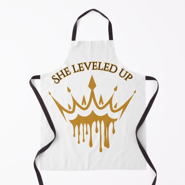 Item preview, She Leveled Up Gold Crown Drip Glow Up Confidence designed and sold by ImSammyMae.