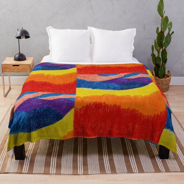 Item preview, Vibrant Abstract Landscape designed and sold by SueGhoshArt.