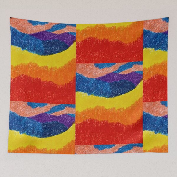 Item preview, Vibrant Abstract Landscape  designed and sold by SueGhoshArt.