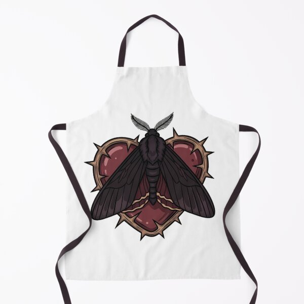 Item preview, Thorned Heart Moth designed and sold by IllumeInk.