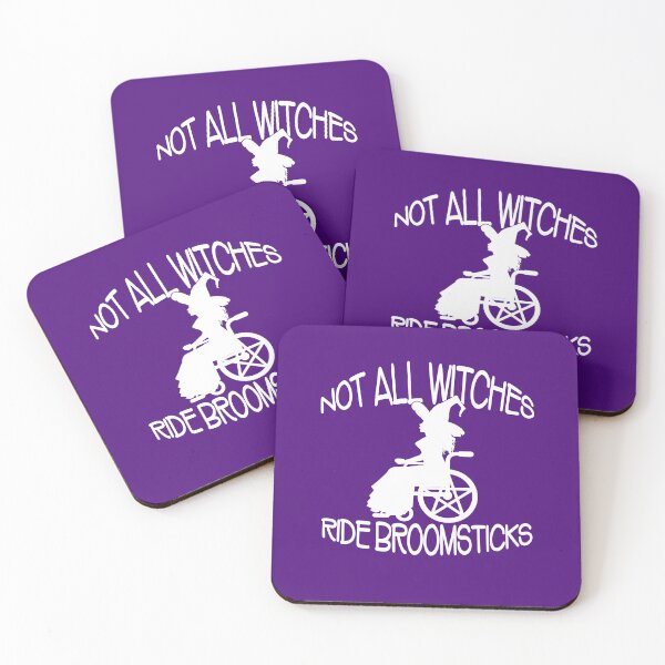 Item preview, Not all Witches Ride Broomsticks Wheelchair Cheeky Witch® designed and sold by cheekywitch.