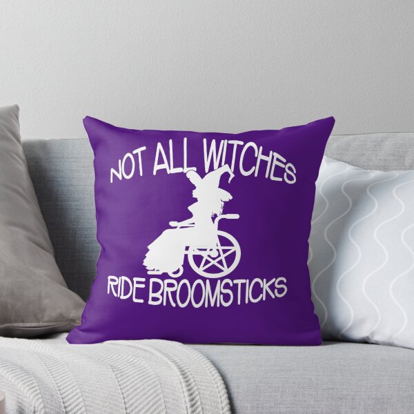 Item preview, Not all Witches Ride Broomsticks Wheelchair Cheeky Witch® designed and sold by cheekywitch.
