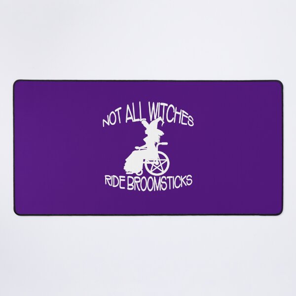Item preview, Not all Witches Ride Broomsticks Wheelchair Cheeky Witch® designed and sold by cheekywitch.