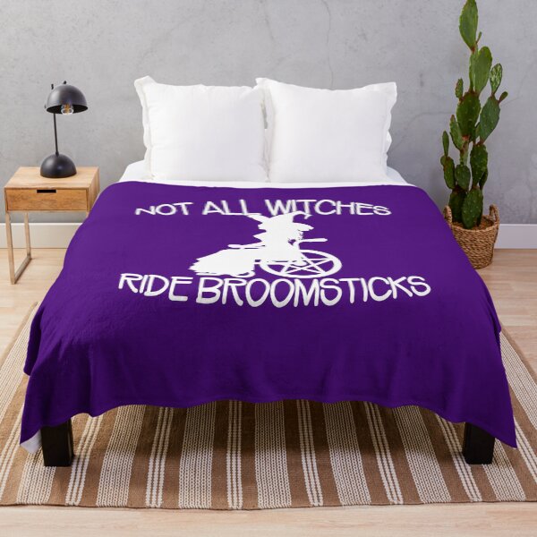 Item preview, Not all Witches Ride Broomsticks Wheelchair Cheeky Witch® designed and sold by cheekywitch.