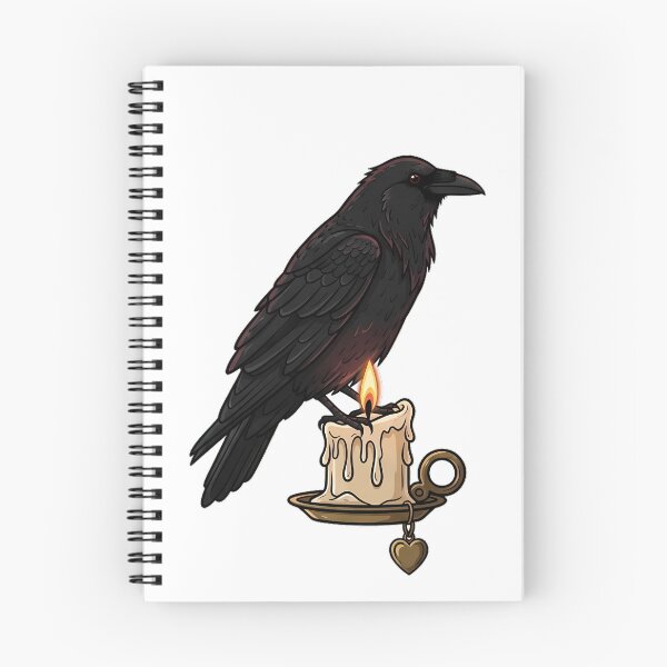 Item preview, Candlelit Raven Relic designed and sold by IllumeInk.