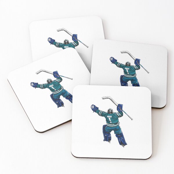 Artikelvorschau, Devin Cooley, San Jose Sharks. 1. NHL-Sieg entworfen und verkauft von Christian's store.