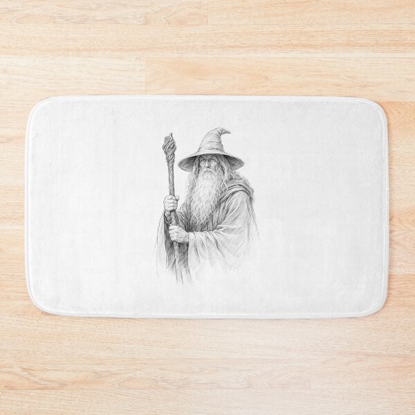 Item preview, The grey wizard  designed and sold by Island Art Studios.