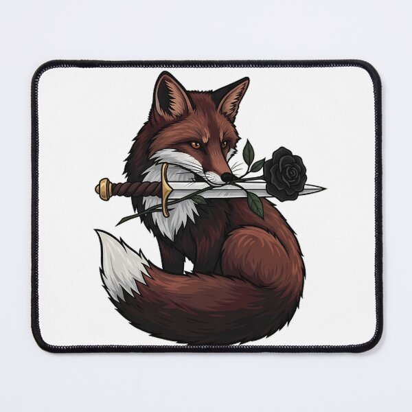 Item preview, Dagger Rose Fox designed and sold by IllumeInk.