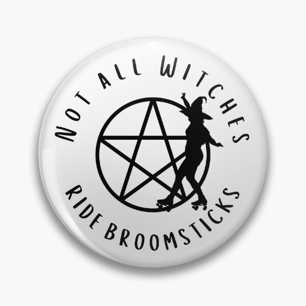 Item preview, Not all Witches Ride Broomsticks Skater Cheeky Witch® designed and sold by cheekywitch.
